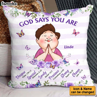 Personalized Gifts For Grandma God Says You Are Pillow 31481 thumb 1