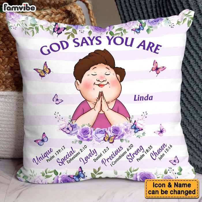 Personalized Gifts For Grandma God Says You Are Pillow 31481 1