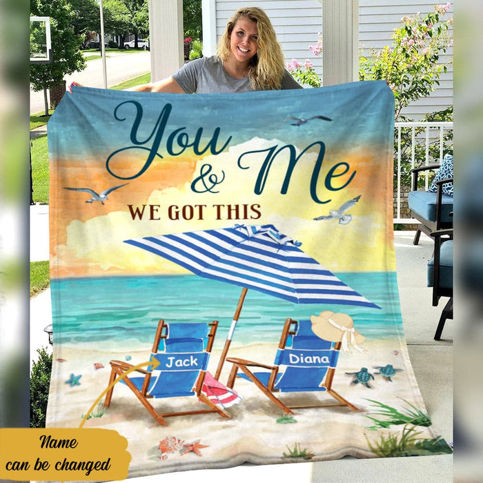 Personalized We Got This Fleece Blanket JN262 73O57 1