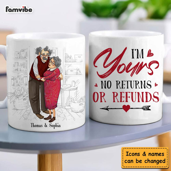 Personalized Couple Gift I'm Yours No Returns Or Refunds Mug 31274 1