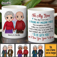 Personalized Couples Gift The Day I Met You Mug 31124 thumb 1