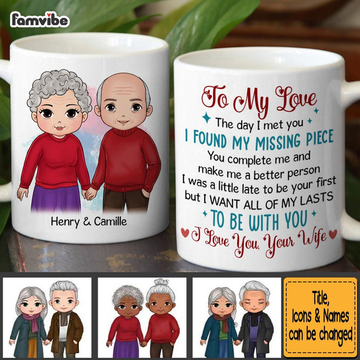 Personalized Couples Gift The Day I Met You Mug 31124 1
