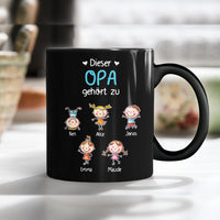 Personalized Oma Opa German Grandma Grandpa Belongs Mug AP232 67O57 thumb 1