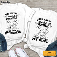 Personalized Couple God Knew I Needed T Shirt Couple T Shirt JN181 58O28 thumb 1