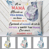 Personalized Spanish Mamá Abuela Elephant Mom Grandma Pillow AP272 65O60 (Insert Included) 1