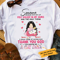 Personalized Cat Mom T Shirt MR173 30O53 thumb 1