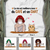 Personalized Cat Mom French Maman De Chat T Shirt AP165 26O53 1