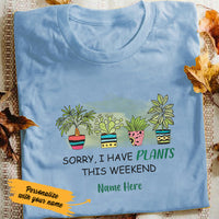 Personalized This Weekend Plant T Shirt SB32 29O36 thumb 1