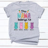 Personalized Easter Grandma T Shirt FB242 73O34 1