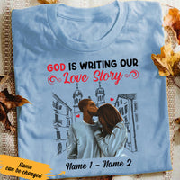 Personalized BWA Couple Christian T Shirt SB172 26O36 thumb 1