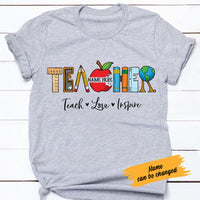 Personalized Teacher T Shirt MY315 30O58 thumb 1