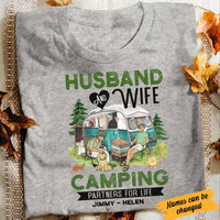 Personalized Camping  White T Shirt JN81 95O34 thumb 1