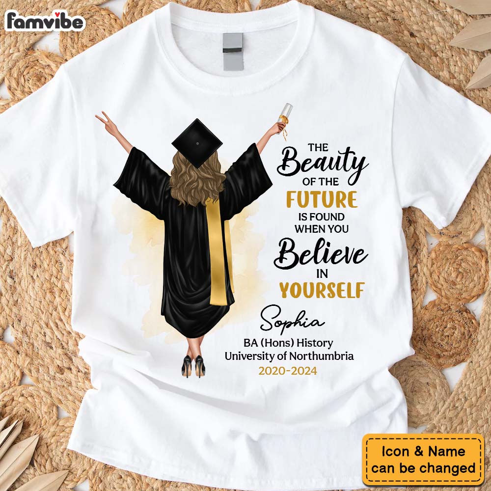 Personalized Graduation Beauty Of Future Shirt Hoodie Sweatshirt 32338 Primary Mockup