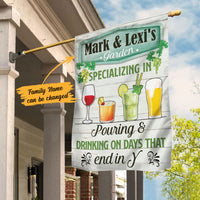 Personalized Specializing Garden Gardening Flag AG203 26O58 thumb 1