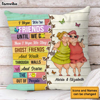 Personalized Gift For Old Friends Sisters Pillow 30766 thumb 1