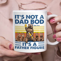 Personalized Bear Dad Bod Father Figure Mug AP225 65O60 thumb 1
