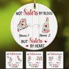 Personalized Sisters At Heart Long Distance  Ornament SB247 30O34 1