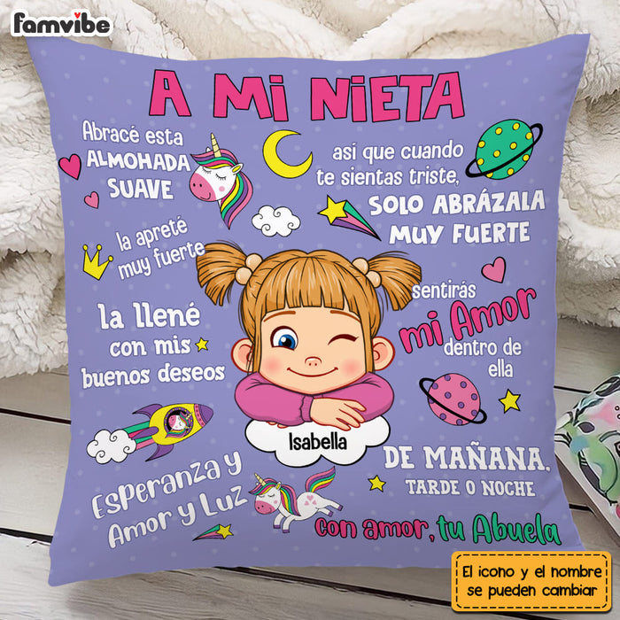 Personalized Gift For Grandson Construction Spanish Hug This Pillow 30723 1