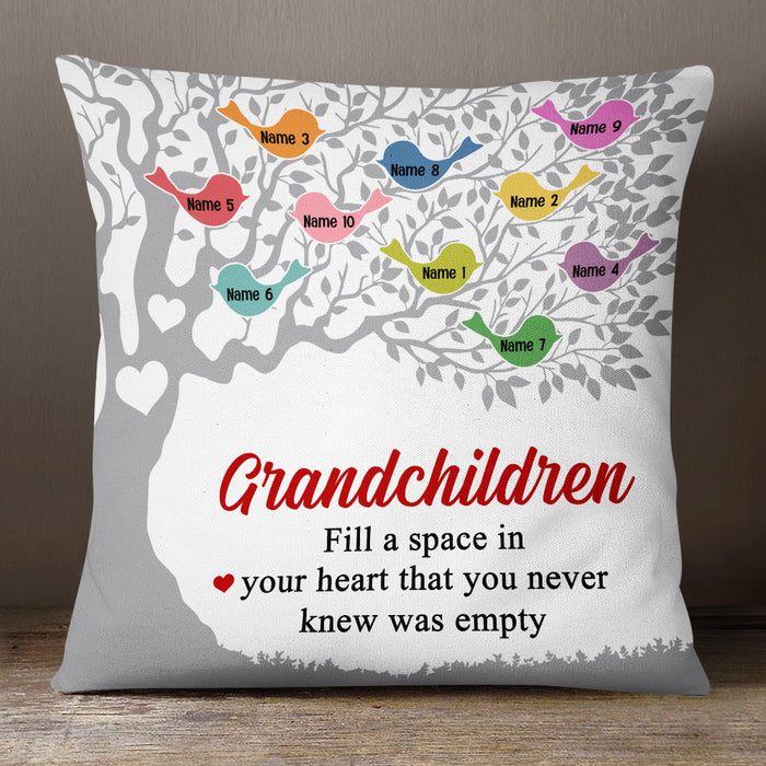 Personalized Grandma Family Tree Pillow AP224 65O53 (Insert Included) 1