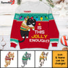 Personalized Christmas Gift Is This Jolly Enough Hanging Cats Ugly Sweater 29918 1