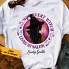 Personalized Halloween Not Every Witch Lives in Salem Gold T Shirt JL163 67O36 1