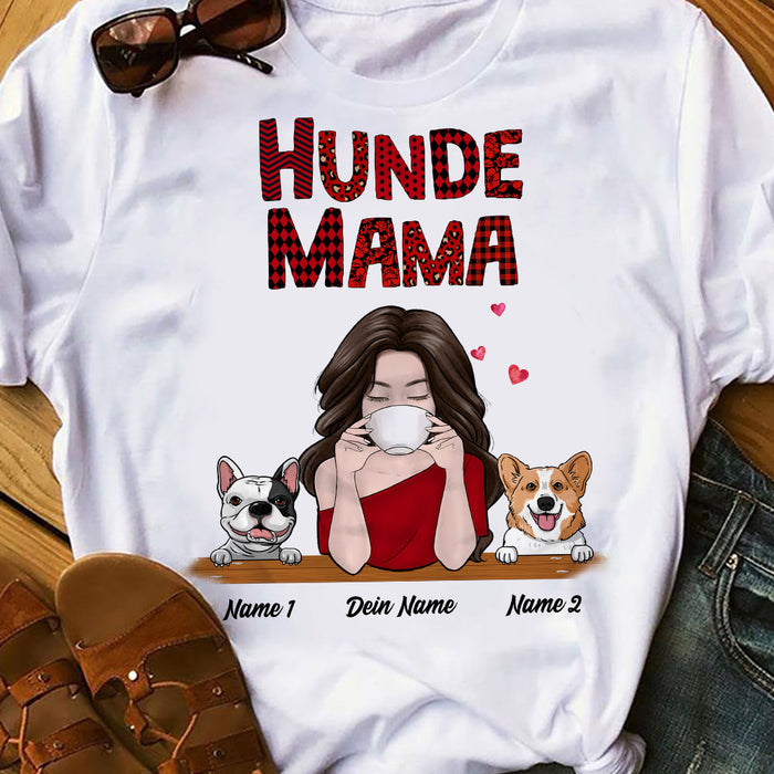 Personalized Dog Mom Hund German T Shirt AP173 30O58 1