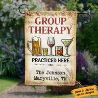 Personalized Group Therapy Garden Flag JN261 81O34 thumb 1