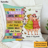 Personalized Gift For Old Friends Sisters Pillow 30766 thumb 1