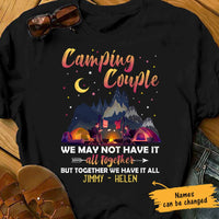 Personalized Camping Husband & Wife T Shirt JN173 95O65 thumb 1