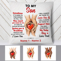 Personalized Letter To My Kids Dad Grandpa Pillow MR93 73O53 (Insert Included) thumb 1
