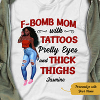 Personalized BWA Mom Tatoo T Shirt AG172 81O58 thumb 1