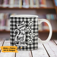 Personalized Best Cat Mom Christmas Mug OB193 85O53 thumb 1