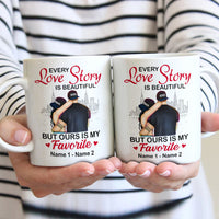 Personalized Couple Love Story Mug MR85 30O53 thumb 1