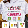 Personalized Mom Grandma Beach T Shirt JN101 26O34 1