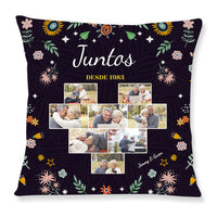 Personalized Couple Spanish Juntos Desde Pillow 30967 thumb 1