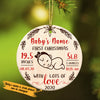 Personalized Baby First Christmas Ceremic Ornament OB131 29O36 1