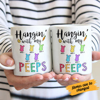 Personalized Hangin' With My Peeps Easter Mug FB242 67O53 thumb 1