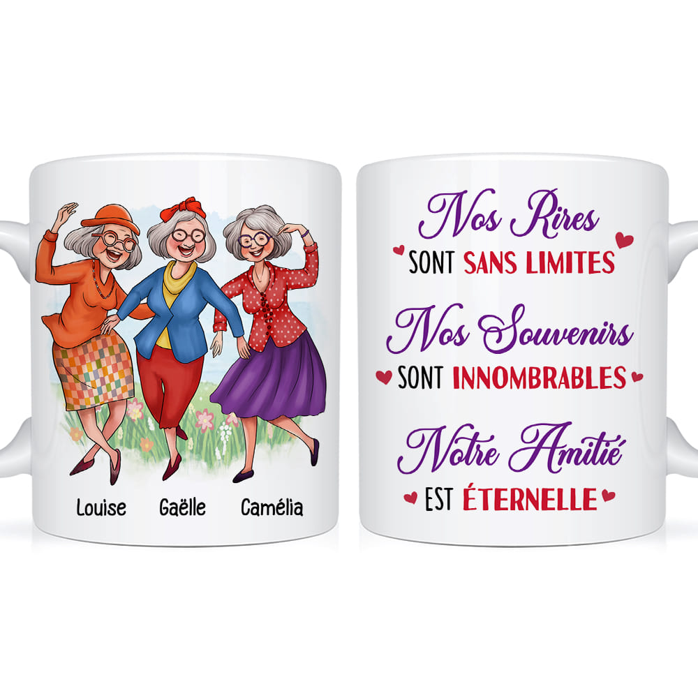 Personalized Gift For Friends French Mug 30384 Primary Mockup