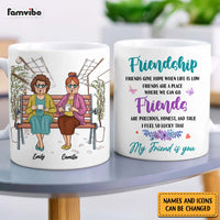 Personalized Friends Gift I Feel So Lucky That  My Friend Is You Mug 31217 thumb 1