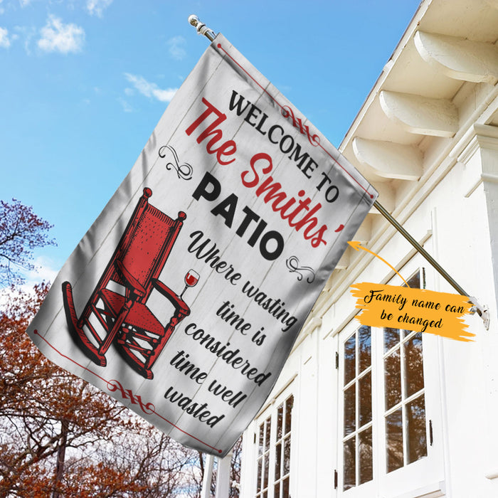 Personalized Patio Porch Deck Gardening Flag AG131 85O47 1