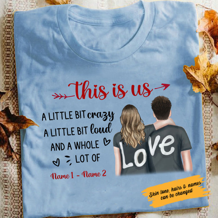 Personalized This Is Us Couple T Shirt DB73 30O58 1