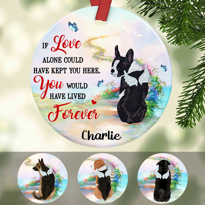 Personalized Dog Memorial  Ornament OB251 26O36 1