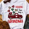 Personalized I Love Being A Grandma T Shirt JR232 73O36 1