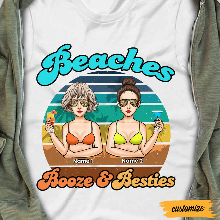 Personalized Beach Friends T Shirt JN153 30O47 1