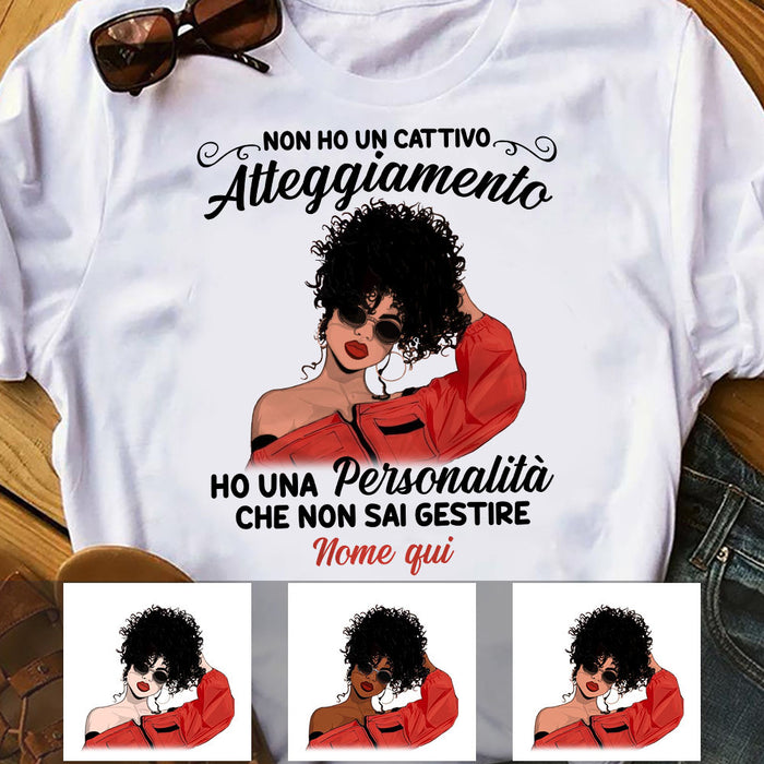 Personalized BWA Personalità Italian T Shirt AP152 26O58 1