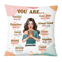 Personalized Gift For Daughter You Are Bible Verses Pillow 22685 thumb 1