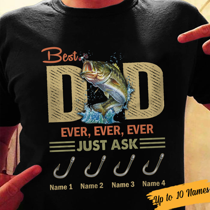 Personalized Dad Grandpa Fishing T Shirt MY294 30O34 1