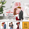 Personalized Couple I Met You I Love You Acrylic Plaque 22842 1