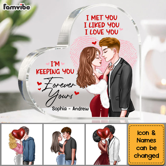 Personalized Couple I Met You I Love You Acrylic Plaque 22842 1
