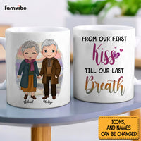 Personalized Couple From Our First Kiss Mug 31138 thumb 1